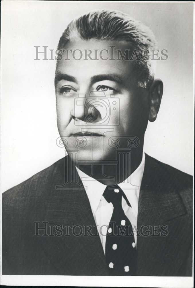 Press Photo Joh Gheorghe Maurer President Council Ministers Romania - Historic Images