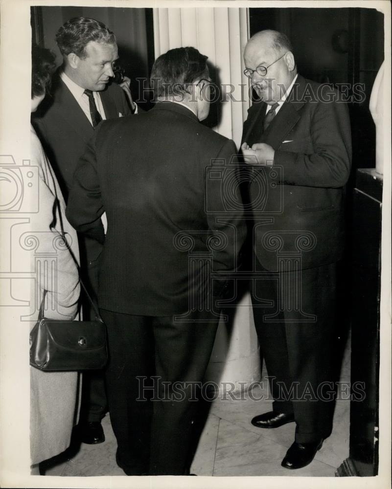 1957 Press Photo Dr. John Bodkin Adams, Royal College Of Surgeons - Historic Images