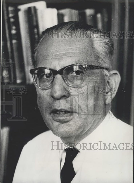 1966 Press Photo Prof. Dr. W. Plate to Be Princess Beatrix's Doctor - Historic Images