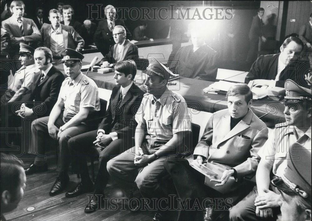 1970 Press Photo Lebach trial opened up in Saarbruecken - Historic Images