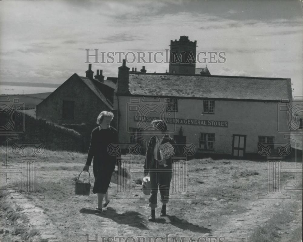 Press Photo Lundy Island The Tower of St. Helens Church - Historic Images