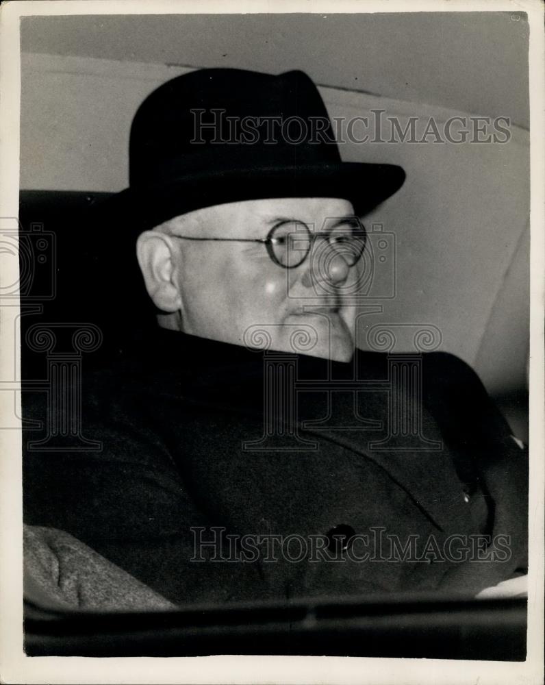 1957 Press Photo Dr. John Bodkin Adams Before Gen Medical Council Disciplinary - Historic Images