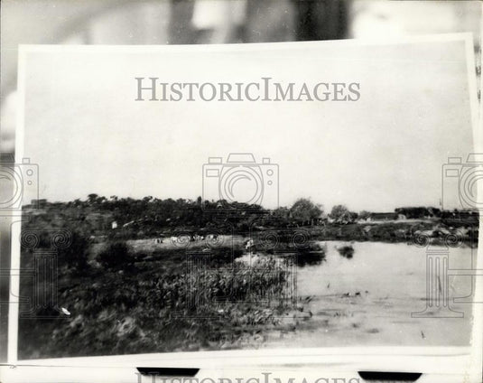 1963 Press Photo Stolen Paintings "A Country Scene" by Baudin - Historic Images