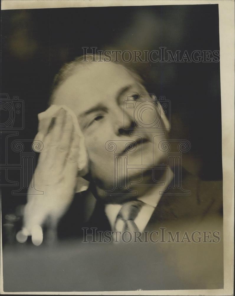 1957 Press Photo Selwyn Lloyd, Foreign Secretary - Historic Images