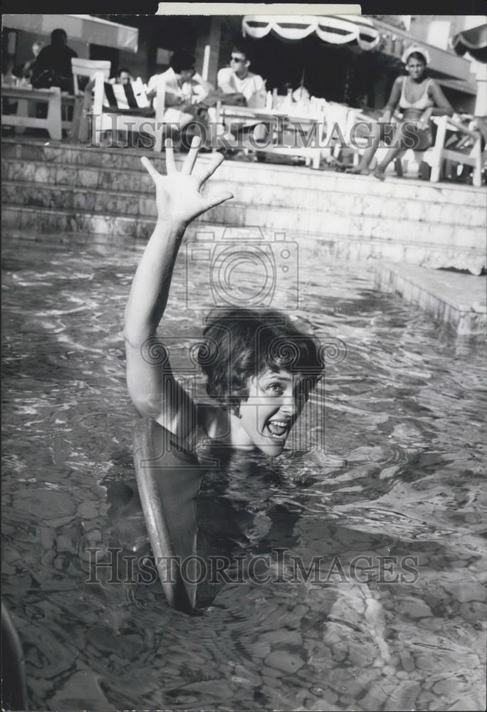 1966 Press Photo French Actress Rika Zara - Historic Images