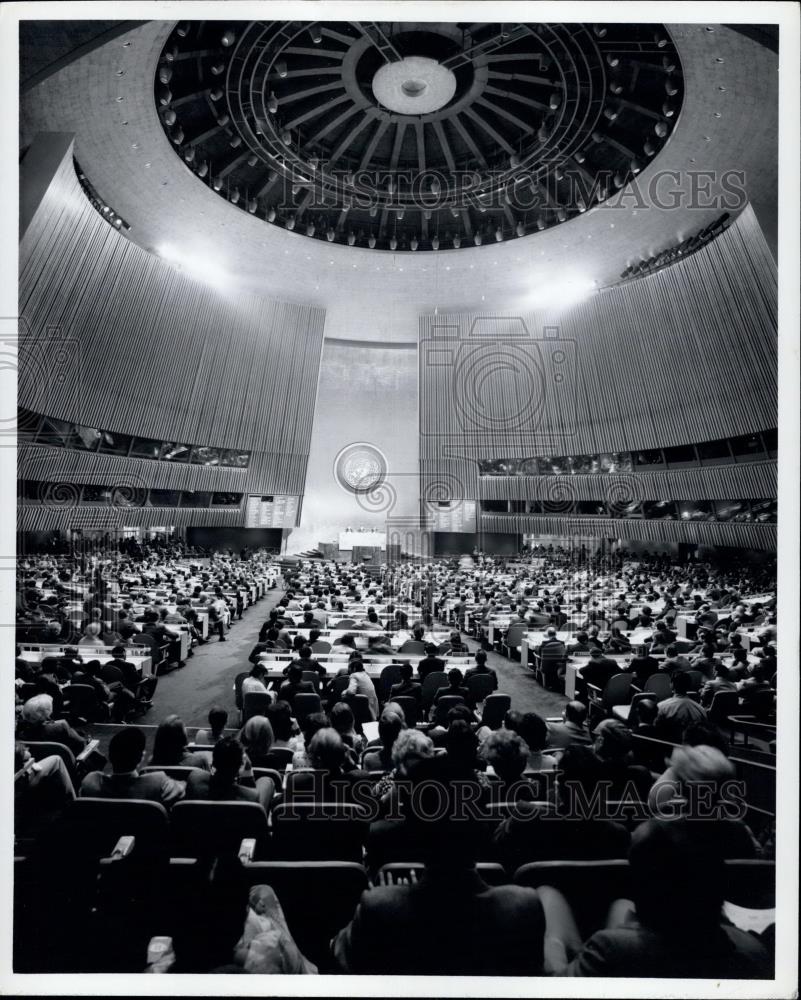 1975 Press Photo 39th Regular Session of UN General Assembly - Historic Images