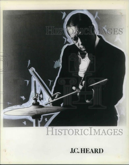 1985 Press Photo J.C. Heard - cvp20997 - Historic Images
