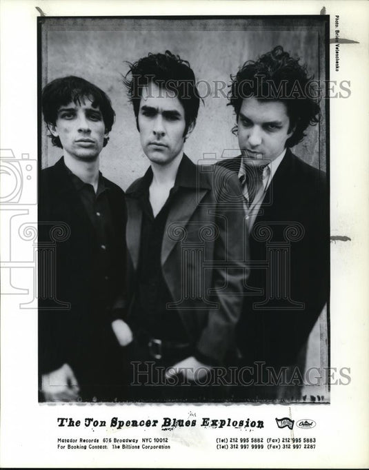 1996 Press Photo The Jon Spencer Blues Explosion - cvp27783 - Historic Images