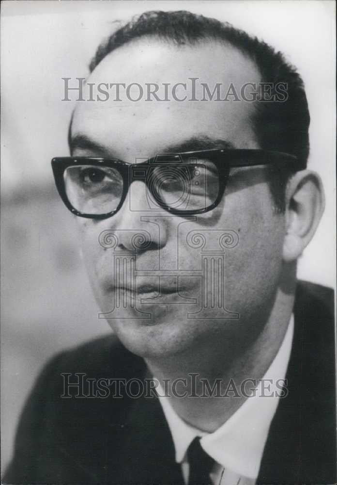 Press Photo Correia de Oliveira President of the OECD - Historic Images