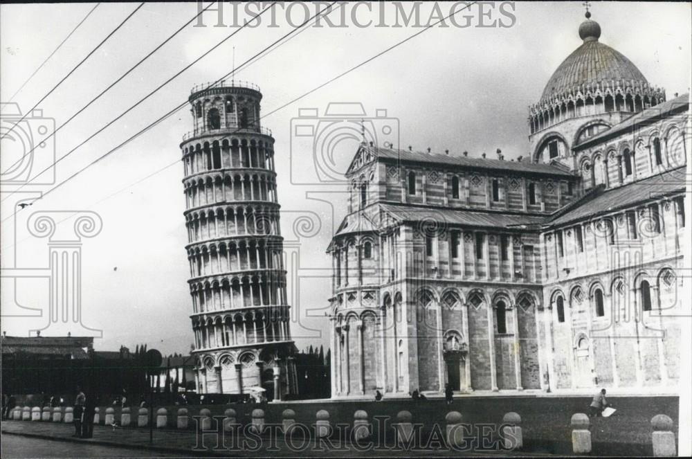 Press Photo Leaning Tower of Pisa. - Historic Images