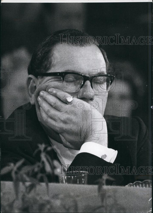 1965 Press Photo Nat'l Conservative and Unionist Assoc Conf-Reginald Maudling - Historic Images