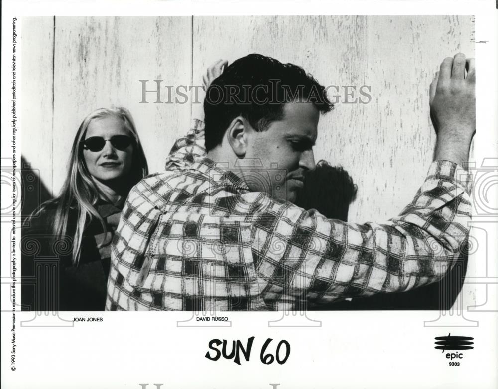 1993 Press Photo &quot;Sun 60&quot; Joan Jones and David Russo - cvp28186 - Historic Images