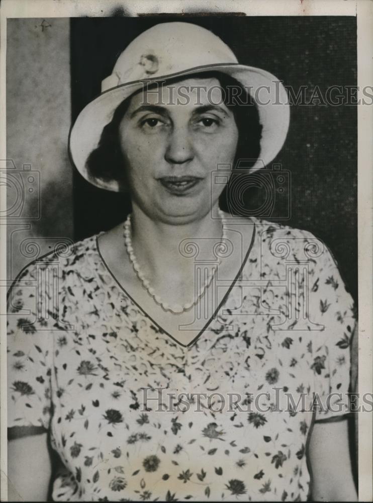 1937 Press Photo Mrs Kathryn O&#39;Laurel in McCarthy former congress women Hays - Historic Images