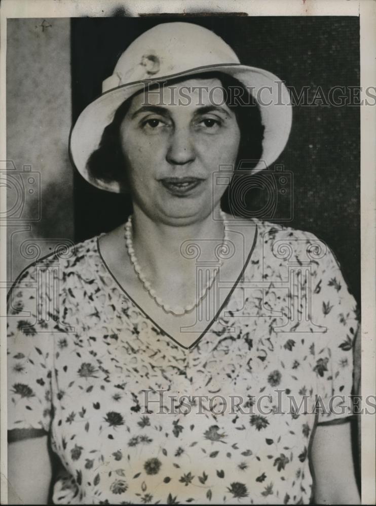 1937 Press Photo Mrs Kathryn O'Laurel in McCarthy former congress women Hays - Historic Images