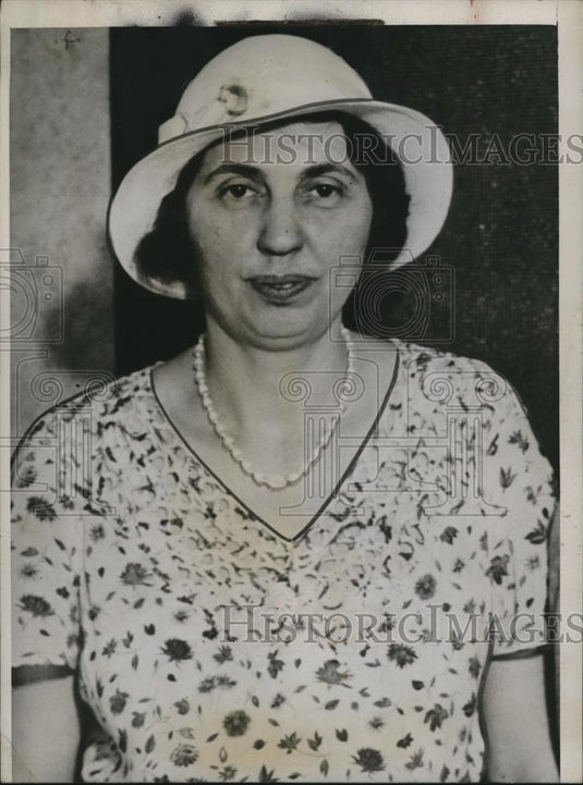 1937 Press Photo Mrs Kathryn O'Laurel in McCarthy former congress women Hays - Historic Images