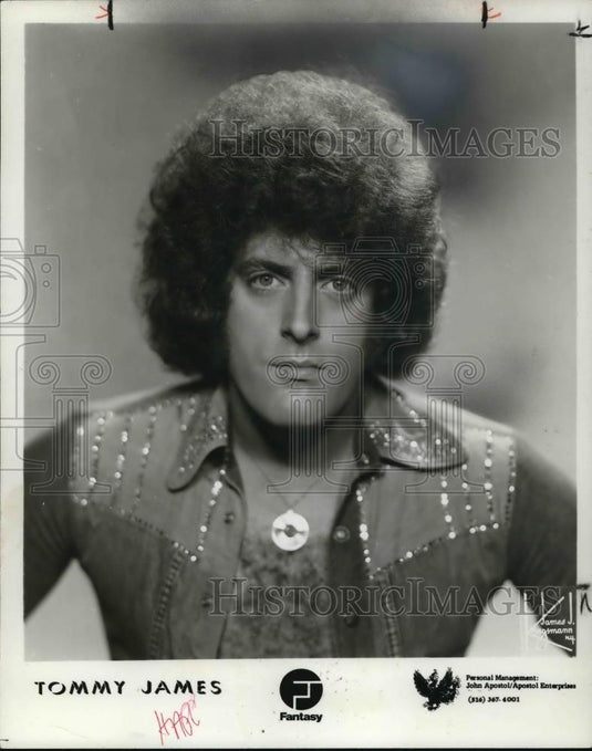 1979 Press Photo Tommy James Pop Rock Singer and Songwriter of The Shondells - Historic Images
