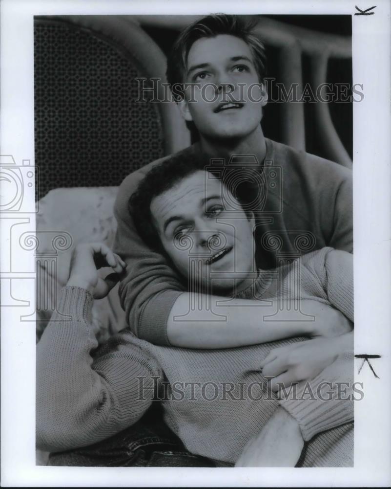 1984 Press Photo P. J. Benjamin and Bruce Toms in Torch Song Trilogy - cvp23931 - Historic Images