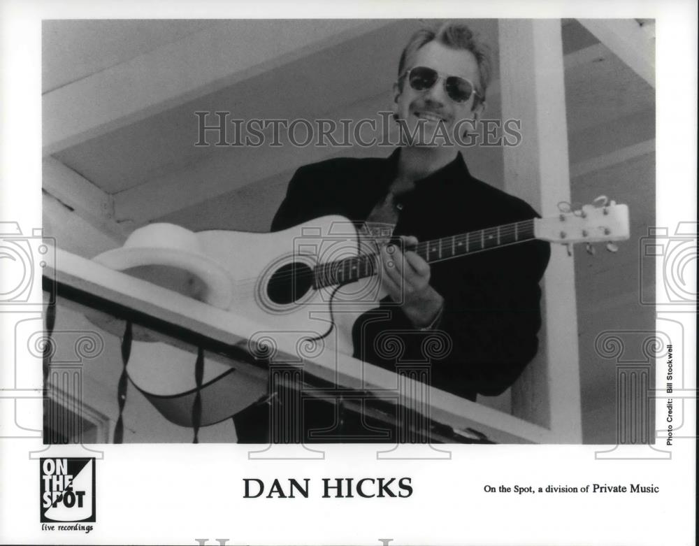 1994 Press Photo Dan Hicks Country Jazz Swing Singer Songwriter Musician - Historic Images