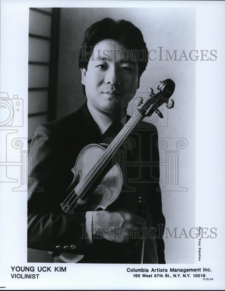 1989 Press Photo Young Uck Kim Violinist - cvp27253 - Historic Images
