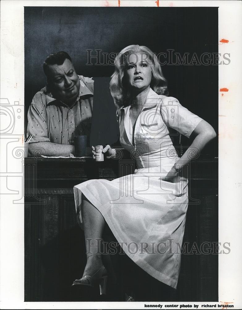 1980 Press Photo Diane Ladd & Patrick Himes - cvp26794 - Historic Images