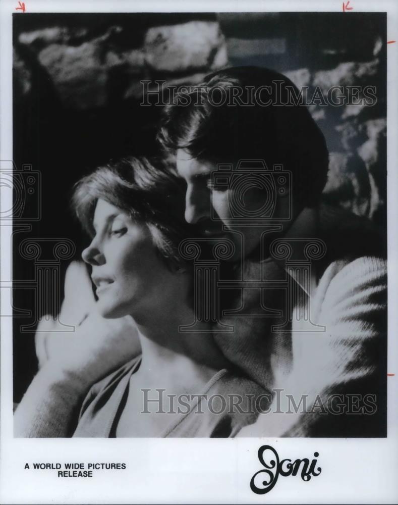 1980 Press Photo Joni Eareckson and Don Bertolli star in Joni movie film - Historic Images