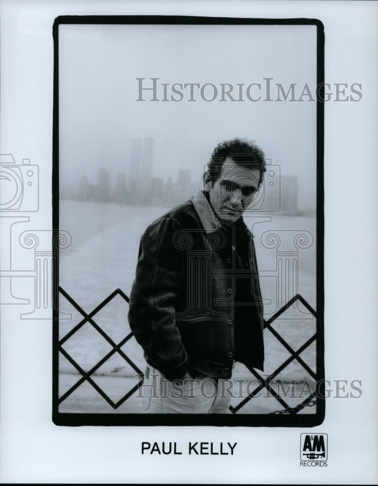 1987 Press Photo Singer Paul Kelly - cvp26982 - Historic Images