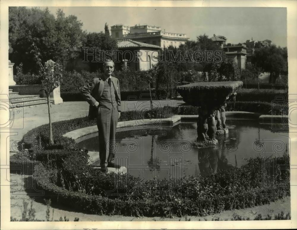 1935 Press Photo Breckinridge Long American Ambassador - Historic Images
