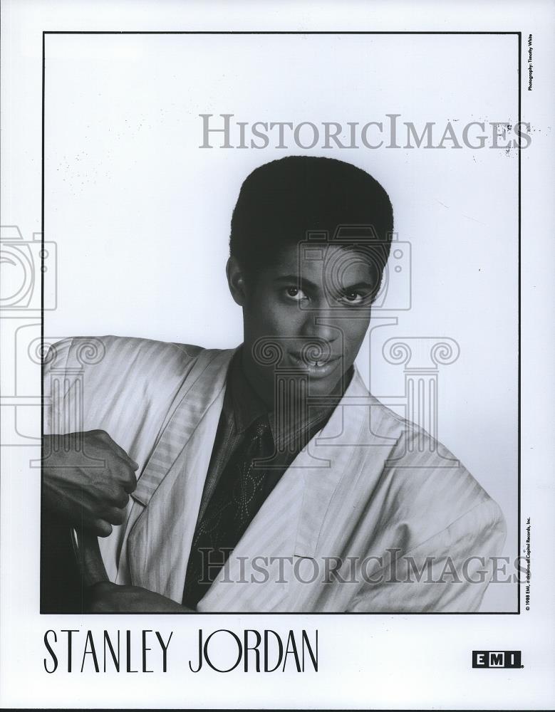 1989 Press Photo Stanley Jordan - cvp26686 - Historic Images