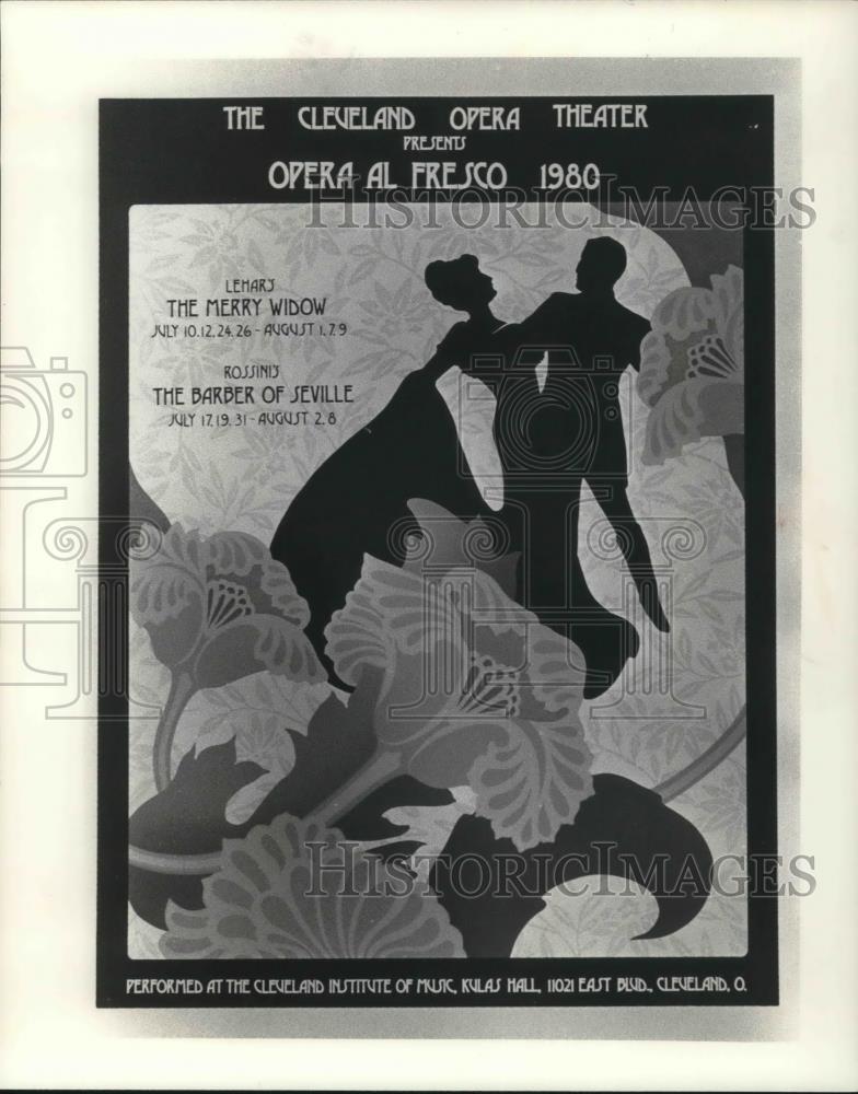 1980 Press Photo Opera Al Fresco 1980 poster - cvp21672 - Historic Images
