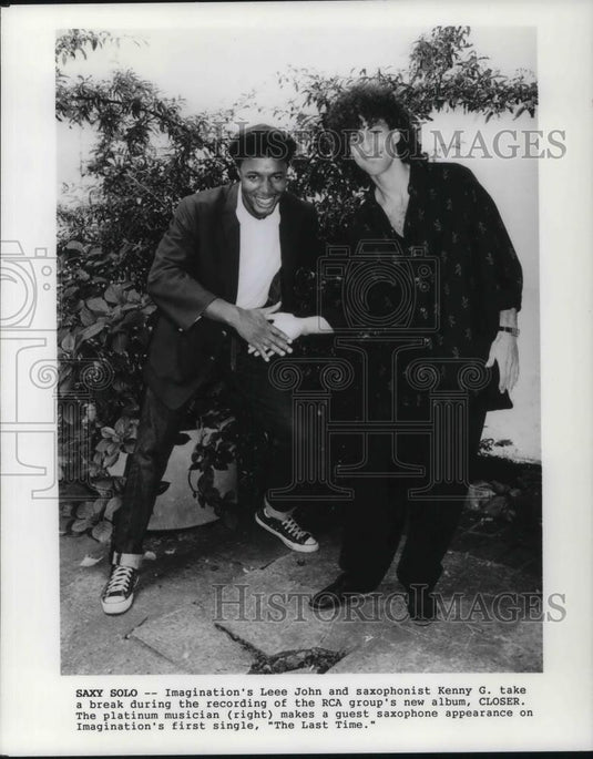 1987 Press Photo Kenny G - cvp21063 - Historic Images