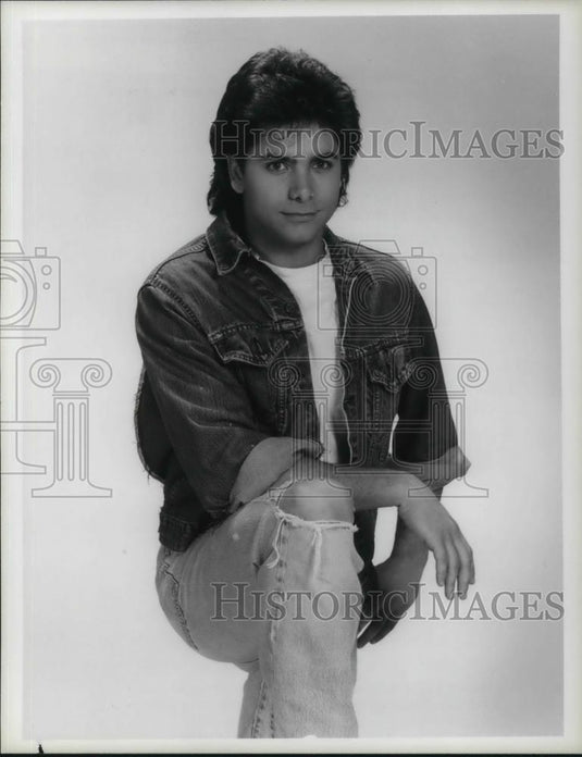 1986 Press Photo John Stamos in You Again - cvp20110 - Historic Images