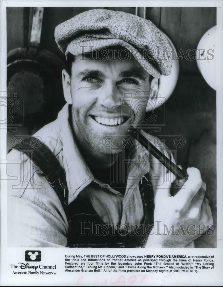 1989 Press Photo Movie Grapes Of Wrath Henry Fonda - cvp24262 - Historic Images
