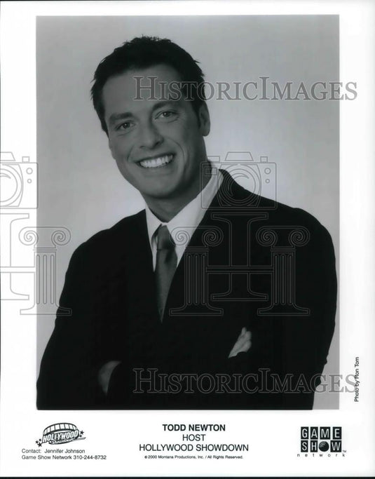2000 Press Photo Todd Newton Host Hollywood Showdown - cvp23456 - Historic Images