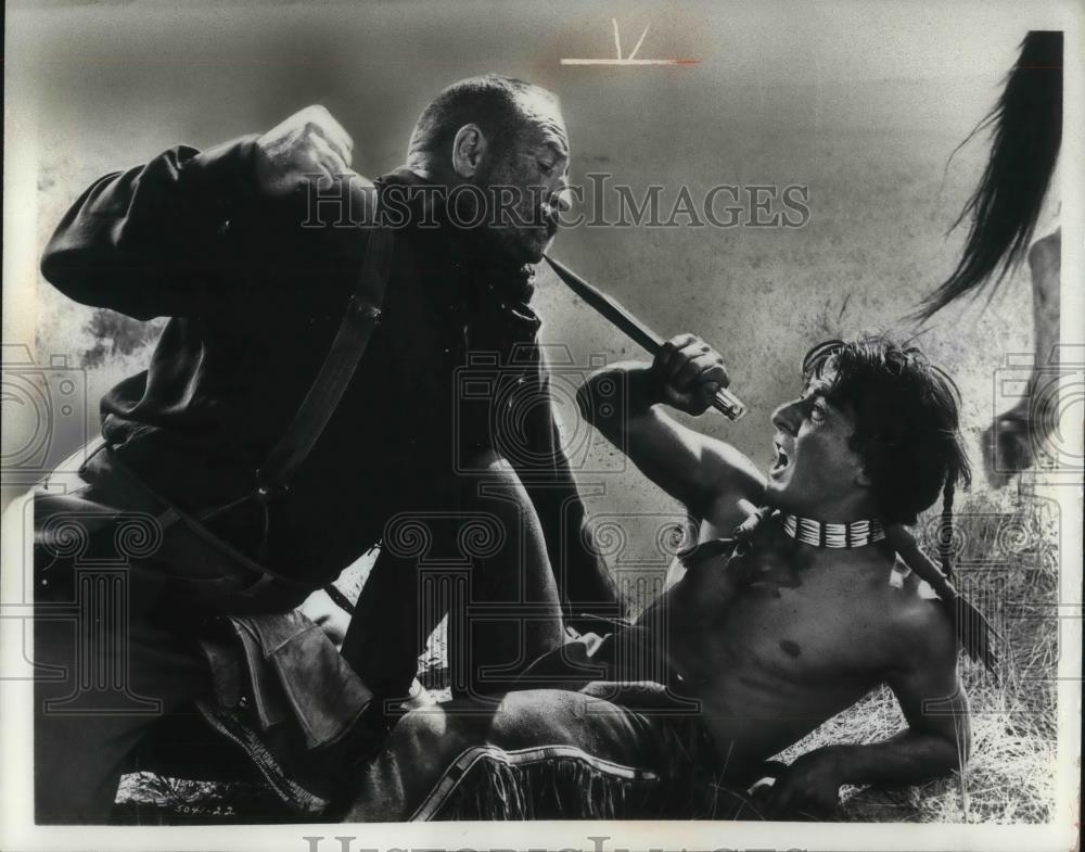 1971 Press Photo Dustin Hoffman in "Little Big Man" - cvp23872 - Historic Images