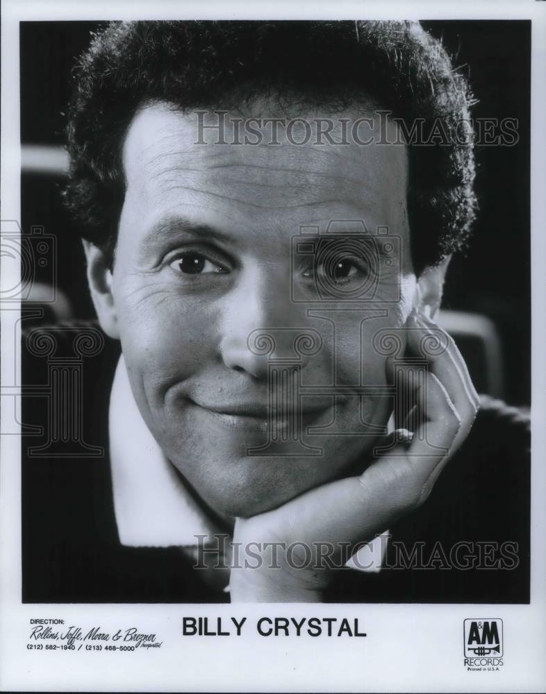 1986 Press Photo Billy Crystal - cvp21753 - Historic Images