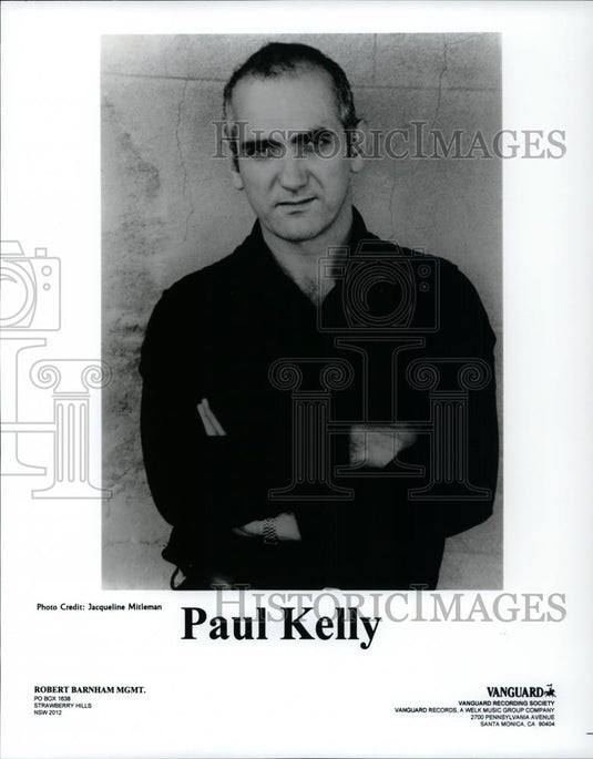 1998 Press Photo Singer Paul Kelly - cvp26983 - Historic Images
