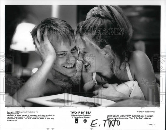 1996 Press Photo Two If By Sea Denis Leary Sandra Bullock - cvp23016 - Historic Images