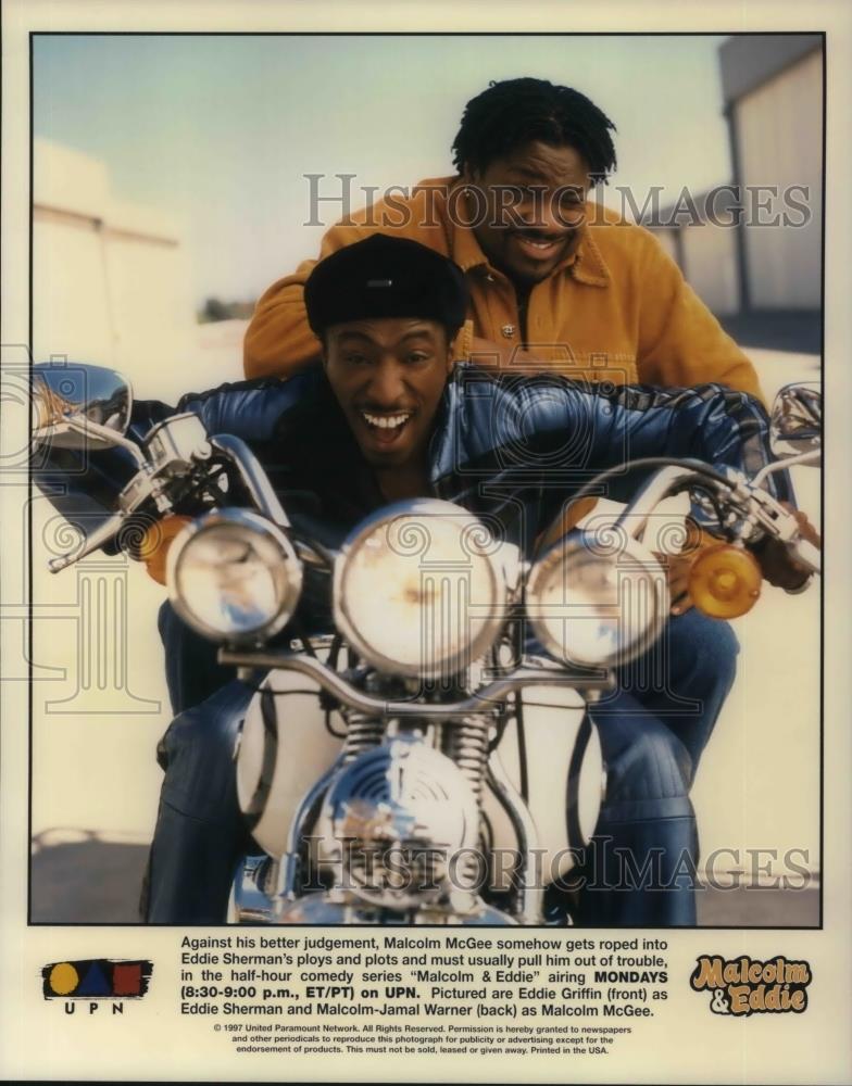 Press Photo Malcolm McGee in a comedy series Malcolm & Eddie - cvp20532 - Historic Images