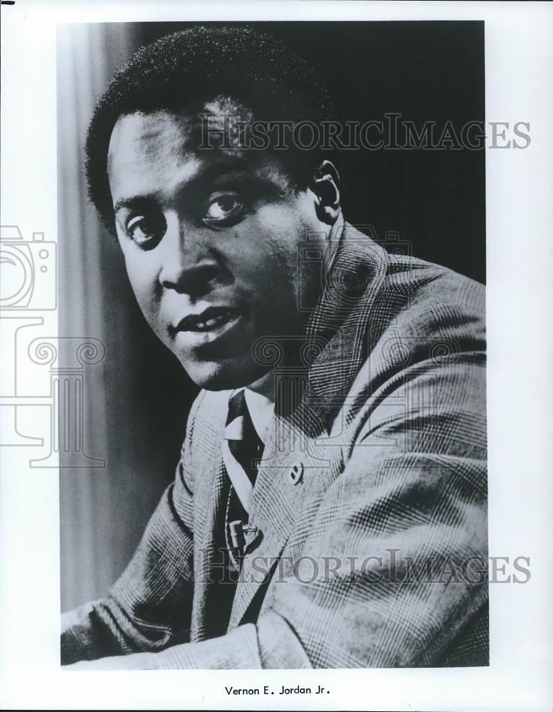Press Photo Vernon E Jordan Jr - cvp26687 - Historic Images