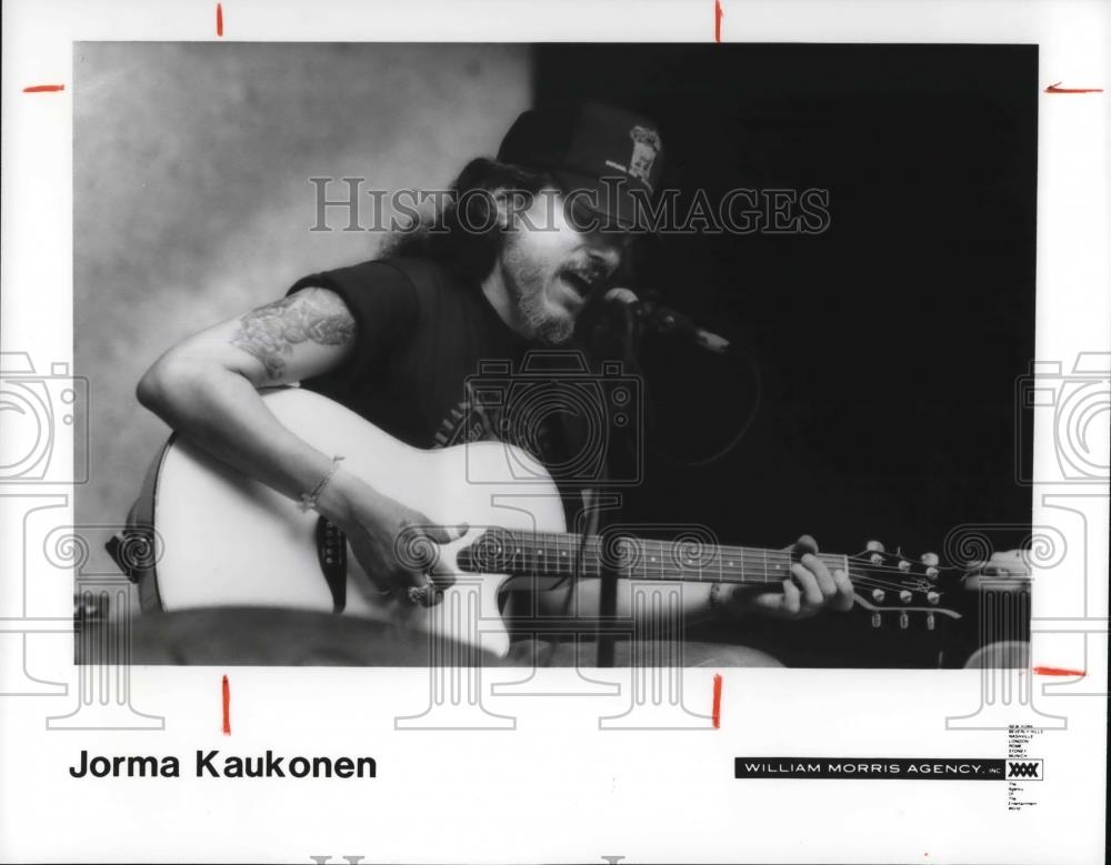 1992 Press Photo Jorma Kaukonen Musucian - cvp25015 - Historic Images