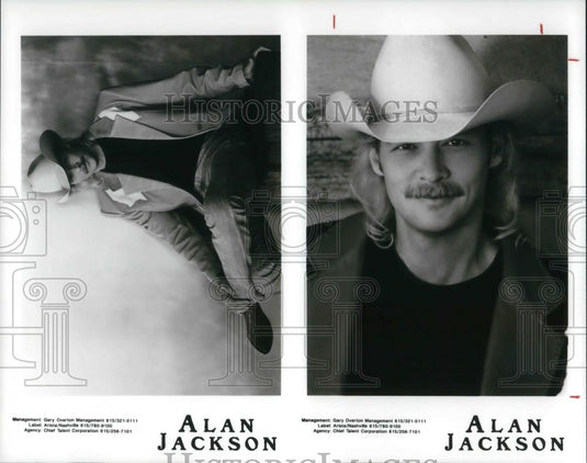 1999 Press Photo Alan Jackson Country Music Singer Songwriter and Musician - Historic Images