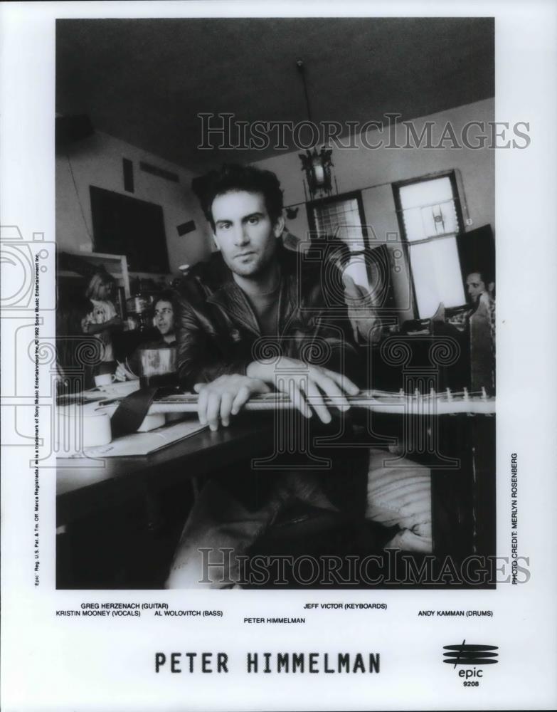 1992 Press Photo Peter Himmelman, band member - cvp21290 - Historic Images