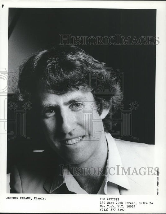 Press Photo Jeffrey Kahane - cvp26714 - Historic Images