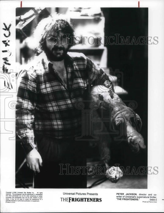 1996 Press Photo Peter Jackson director and co-writer of The Frighteners - Historic Images