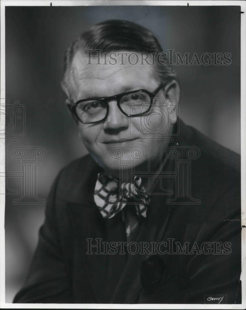 1978 Press Photo Ed Fisher WJW Radio - cvp21617 - Historic Images
