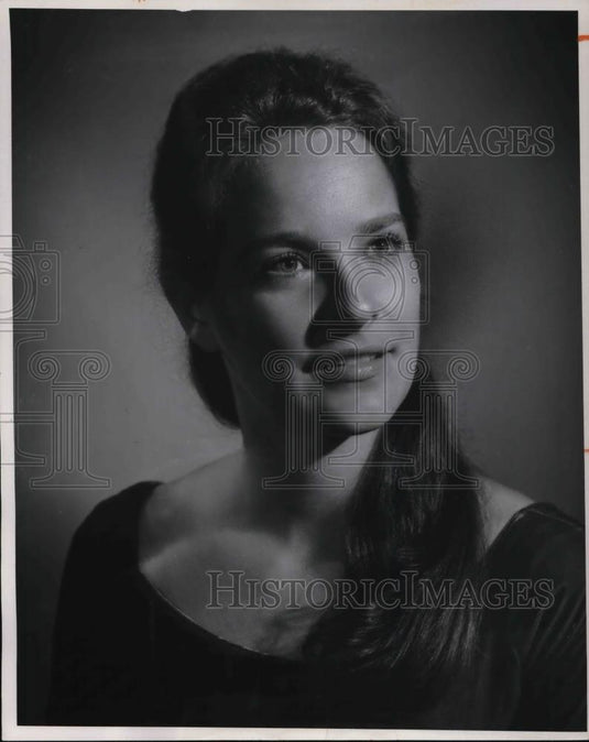 1972 Press Photo Penelope Jensen, Soprano - cvp24836 - Historic Images