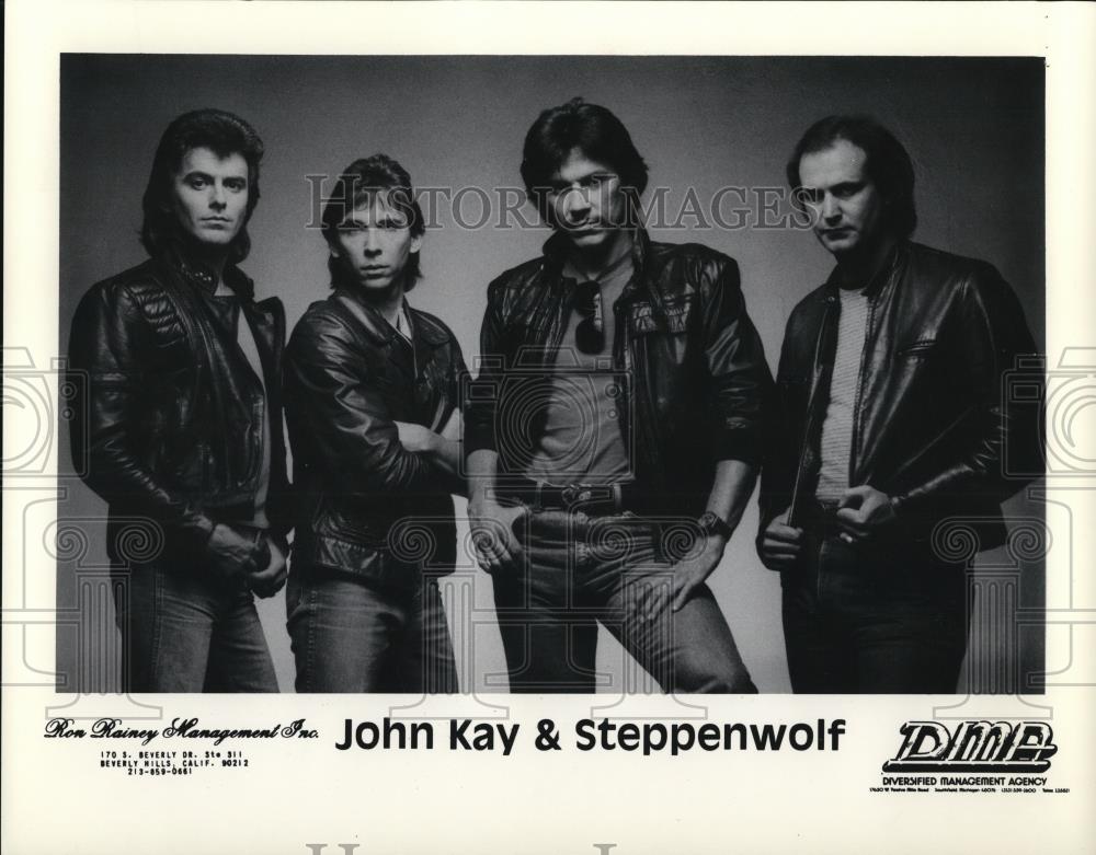 1987 Press Photo John Kay &amp; Steppenwolf - cvp28125 - Historic Images