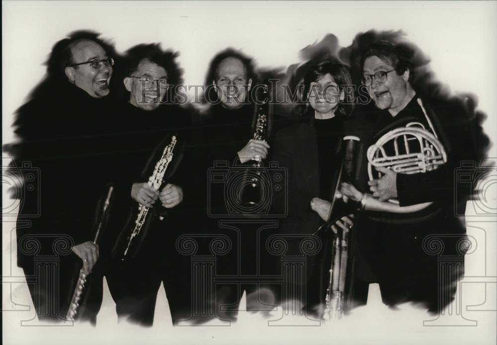 2000 Press Photo Solaris Wind Quintet University of Akron - cvp28099 - Historic Images