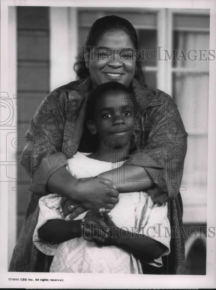 1990 Press Photo Nell Carter and Trent Cameron in You Take The Kids - cvp20147 - Historic Images