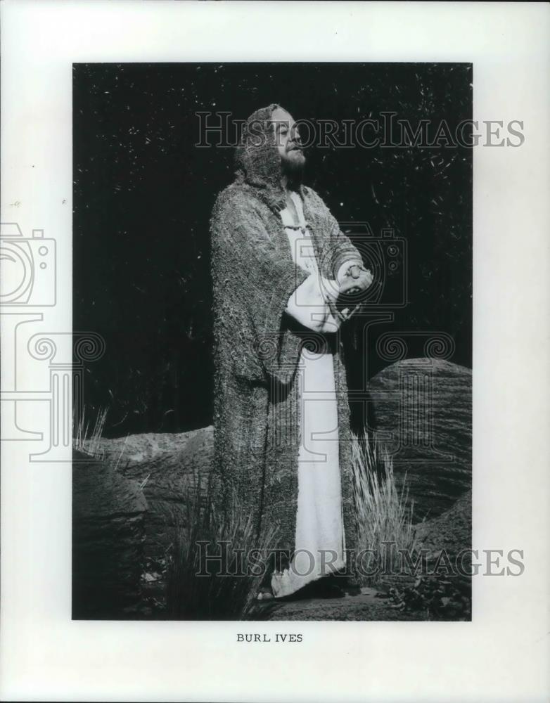 1972 Press Photo Burl Ives Actor - cvp24123 - Historic Images